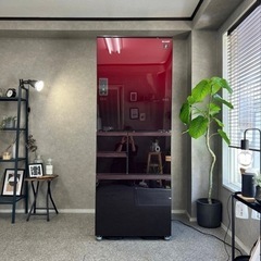 ☑︎ご成約済み🤝 SHARP 5ドア冷蔵庫 502L✨ どっちもドア⭕️ グラデーションレッド🍷の画像