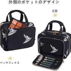 【新品・未使用】Yuan & Chuangトイレタリーバッグ 持ち運び女性用 トラベル 大容量 4仕切り トイレタリーオーガナイザー 吊り下げフック付き 防水化粧品の画像