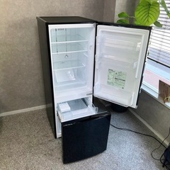 ☑︎ご成約済み🤝 TOSHIBA 一人暮らし冷蔵庫 153L✨ クールブラック🐦‍⬛の画像