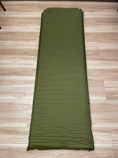 クイックキャンプ インフレーターマット 8cm カーキ 車中泊 キャンプ