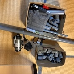 値下げ150センチオーバーフロー水槽セット　の画像