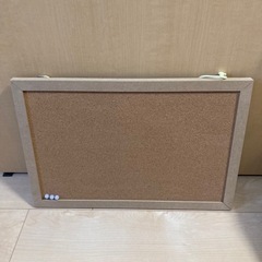 片面コルクボード　45cmx30cm