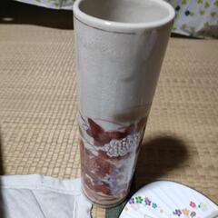 九谷焼　花瓶の画像