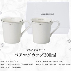 ジルスチュアート　ペア　マグカップ