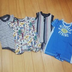 ベビー服80　ロンパース