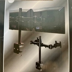 【未使用品】パソコン デュアルモニター用アームの画像