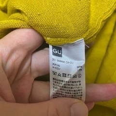 GU✨Instagram人気✨上品✨薄手ニットロングワンピース✨の画像