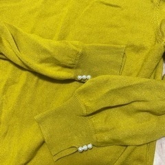GU✨Instagram人気✨上品✨薄手ニットロングワンピース✨の画像