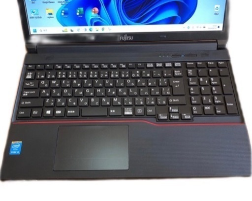 ?富士通Lifebook15.6インチ/A574/高性能i5第四世代/メモリ8GB/SSD256gb/Win11pro/ Office