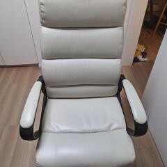 LEAN リーン／平机／センター引き出し付き／W1400×D700／天板ナチュラル／本体ホワイトの画像