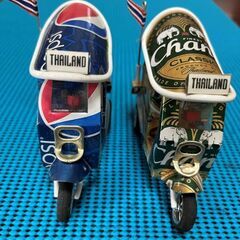 ハンドメイドミニカー★トゥクトゥク★タイにて現地購入の画像