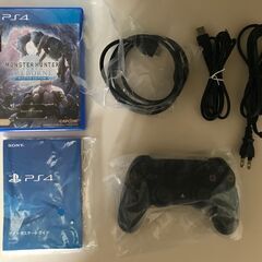 プレステ4本体 モンハンアイスボーン 同梱版 PS4の画像