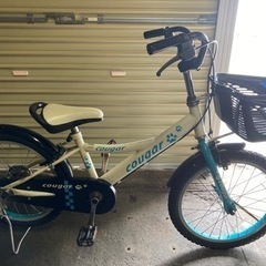 子供用自転車18インチ商談中
