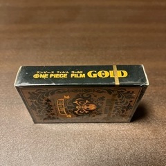 【非売品‼︎】 新品未開封 ONE PIECE film GOLD 特典トランプの画像