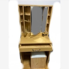 ドレッサー　三面鏡の画像