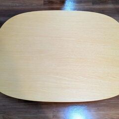 無印良品 楕円こたつ ナチュラル 小 MJ-KDS3-N 2023年製