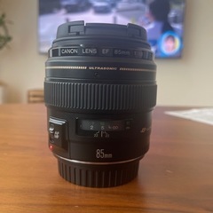 【美品】Canon EF85 F1.8 レンズ　単焦点　フルサイズ　動作確認済み