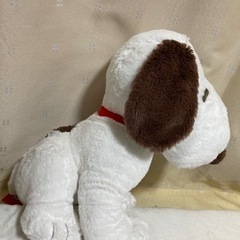 新品スヌーピースーパーラージぬいぐるみの画像
