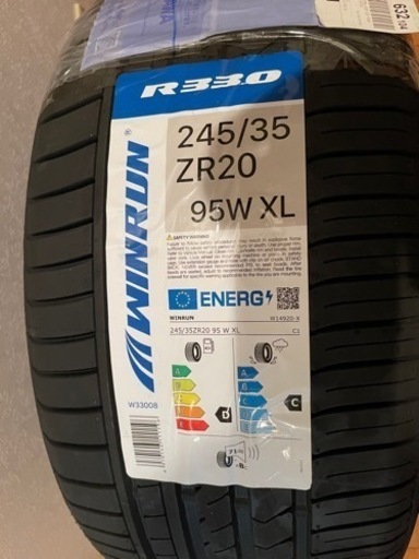 新品タイヤ1本　R330 245/35ZR20 95W XL