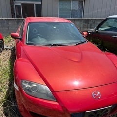 マツダ　RX-8 6MT 車検なし　ディーラー記録簿