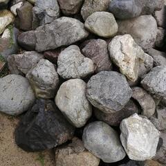 庭石  1つ１０k未満です全部差し上げますの画像