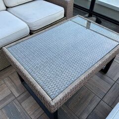 IKEA　SOLLERON ソッレローン コーヒーテーブル 屋外用③の画像