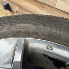 デリカD5 前期ジャスパー　純正タイヤホイールセットの画像