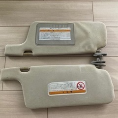 日産　スカイラインR32　サンバイザー　左右セット