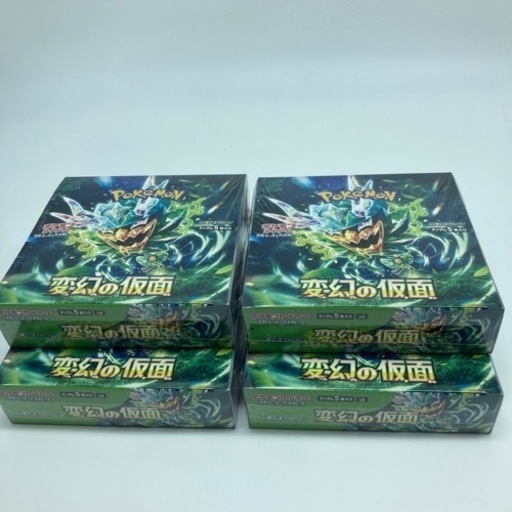 ポケモンカード 変幻の仮面 4BOX