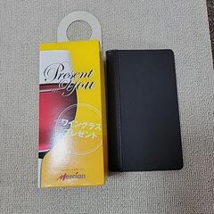 ワイングラスとANA手帳カバー