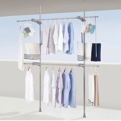 【お渡し先決定】ベランダ用　洗濯物干し竿