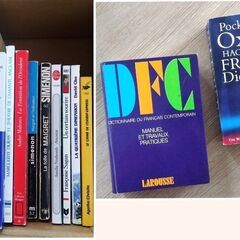 洋書（フランス語　主に小説）の画像