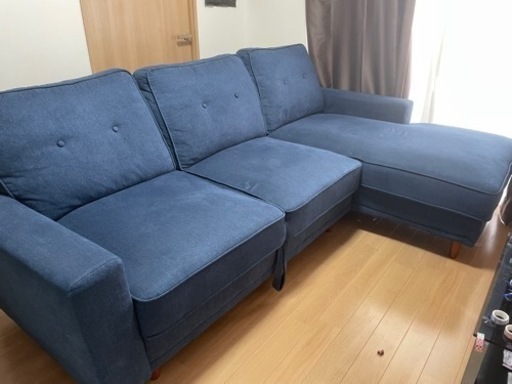 金額変更3万5千円です！家具 ソファ 3人掛けソファベット【美品】