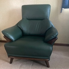 ニトリ　コウテイ3 LT GR  1人用ソファ 1人掛け