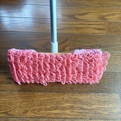 ハンドメイド　毛糸　フロアモップの画像
