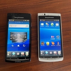 SONY Xperia SO-01C ネイビー/SO-02C ホワイト