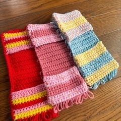 ハンドメイド　毛糸　フロアモップの画像