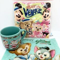 ◆東京ディズニーシー【ダッフィー＆シャリーメイ：ウォッシュタオル...