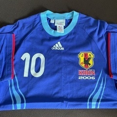サッカーサムライブルーTシャツの画像