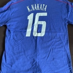 サッカーサムライブルーTシャツの画像