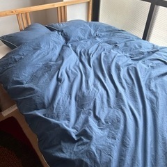 布団　枕　布団カバー　IKEA ダブル　