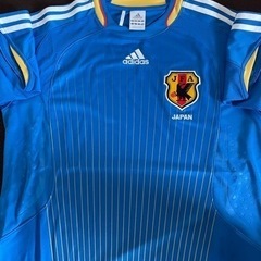 サッカー日本代表プラクティスシャツの画像