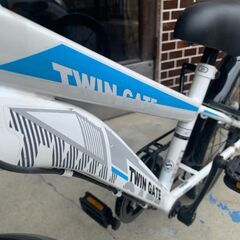 愛知県一宮市】子供 自転車 TWIN GATE 白色 20インチ 美品です！