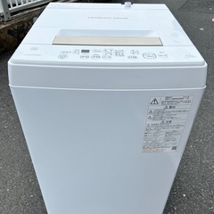 (ジ14)SALE‼️¥14,300(税込み) TOSHIBA 全自動電気洗濯機 4.5kg 2021年製