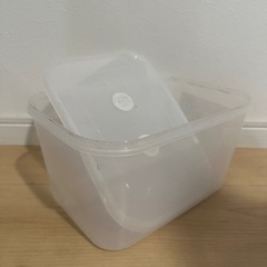 カブトムシ飼育容器  (加工済みメガフードコンテナ)中古