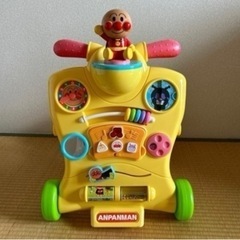【大幅値下げ】アンパンの推しグルマと幼児用クルマのツーウェイ　子ども　玩具　の画像