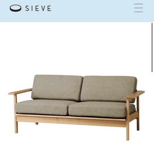 ①家具 ソファ 2人掛けソファ