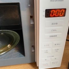 アイリスオーヤマの電子レンジですの画像