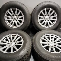 【GOODYEAR ICENAVI SUV 265/70R17】スタッドレス【SEIN 17インチ 7.5J6HPCD139.7+25】バリ溝 ランクルプラド ハイラックス等　(KTL055)