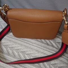 Coach コーチ ショルダーバッグ キャメルの画像
